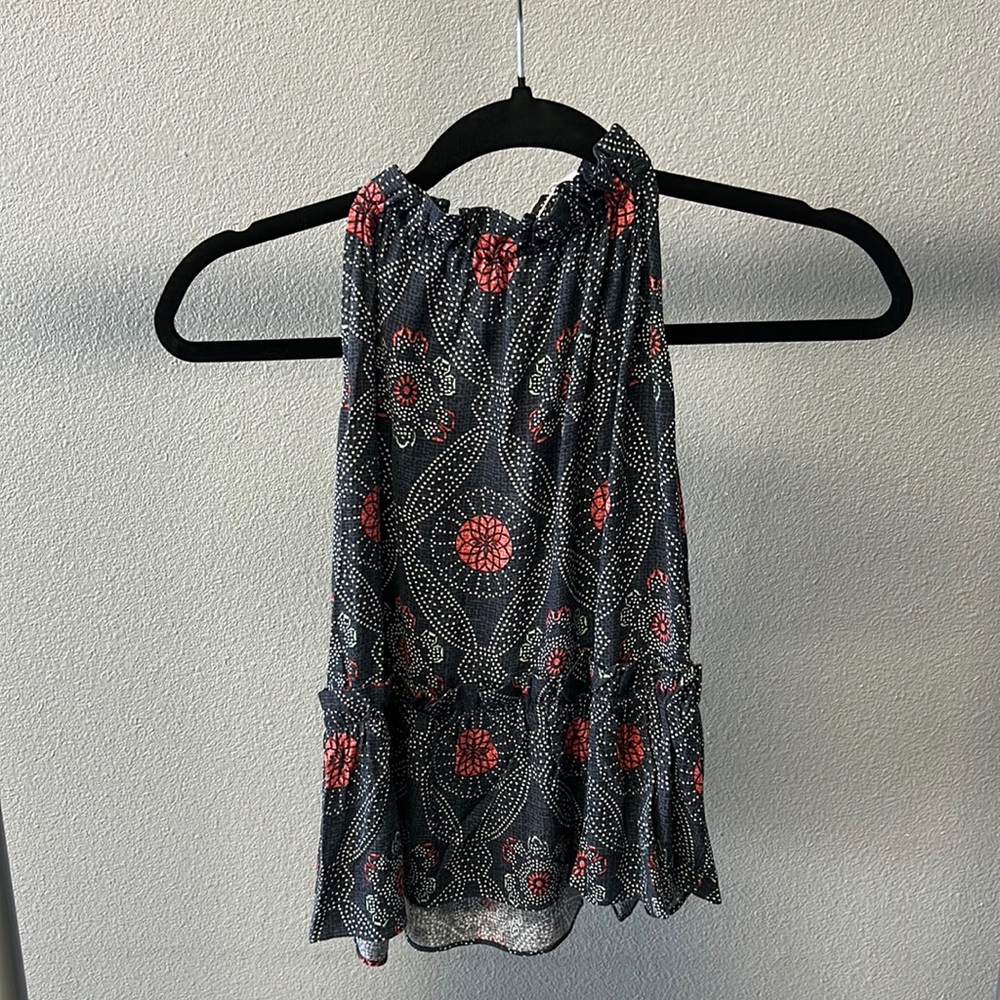 Open back blouse